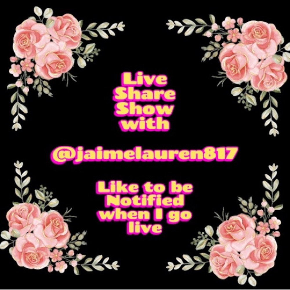 Live show flyer